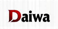 Logo de Daiwa, reconocida marca de equipos y vestimenta de pesca