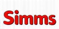 Logo de Simms, marca líder en vestimenta de pesca